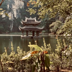 Pagoda on the Lake Vietnam