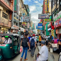 Sri Lankan Busy Street