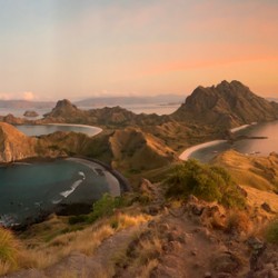 Sunrise on Padar Island Indonesia 3