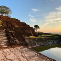 Sunrise on Top of Sigiriya Sri Lanka 1