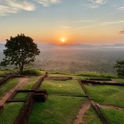 Sunrise on Top of Sigiriya Sri Lanka 6