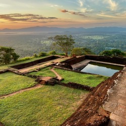 Sunrise on Top of Sigiriya Sri Lanka 7
