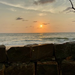 Sunset Behind the Wall 2