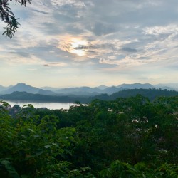 Sunset in Luang Prabang Laos
