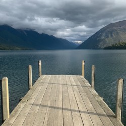 The Dock on Lake Rotoiti New Zealand