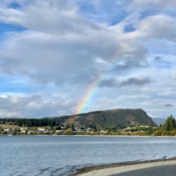 The Rainbow over the Hill