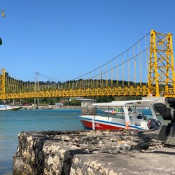 The Yellow Bridge Nusa Lembongan Indonesia