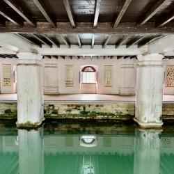 Ulupen Geya Kandy Lake Inside Reflection
