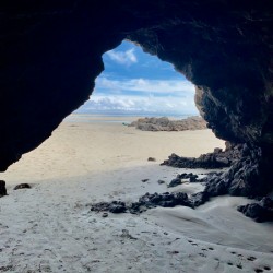 V Opening on the Sand