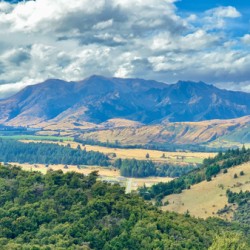 View From Mount Iron New Zealand