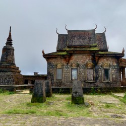 Wat Sampov Pram Temple Bokor Cambodia