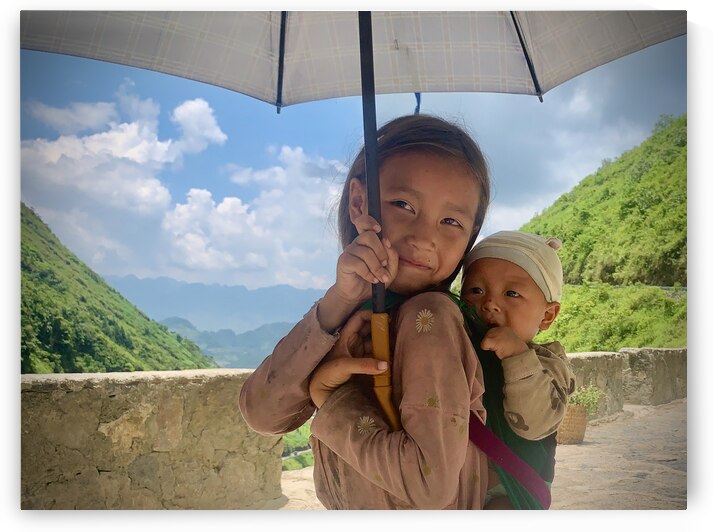 Umbrella Baby Girl by Jimmy Roy Photos