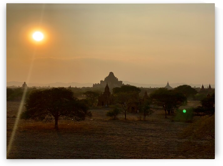 Sunset by the Temple by Jimmy Roy Photos
