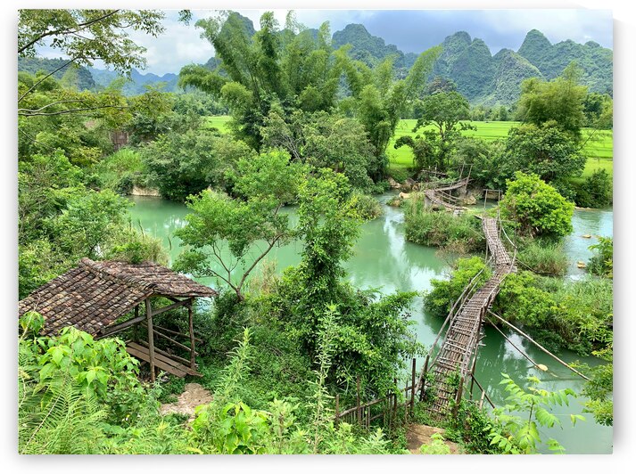 Across the Bamboo Bridge by Jimmy Roy Photos
