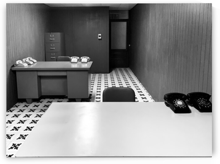 BW Old Office by Jimmy Roy Photos