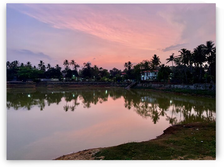 Purple Reflection on the Lake by Jimmy Roy Photos