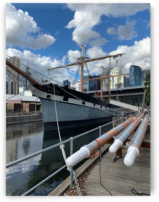 Boat in the City by Jimmy Roy Photos