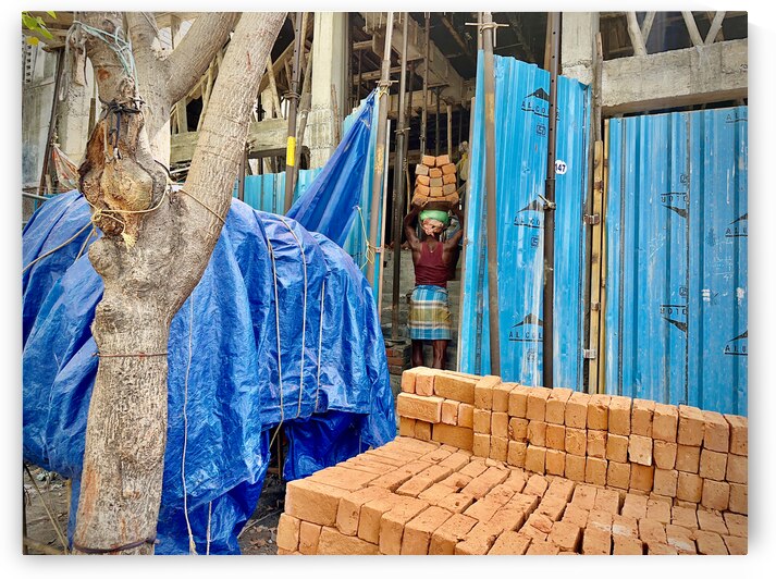 Bricks on the Head by Jimmy Roy Photos