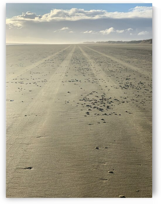 Infinite Sandy Beach by Jimmy Roy Photos
