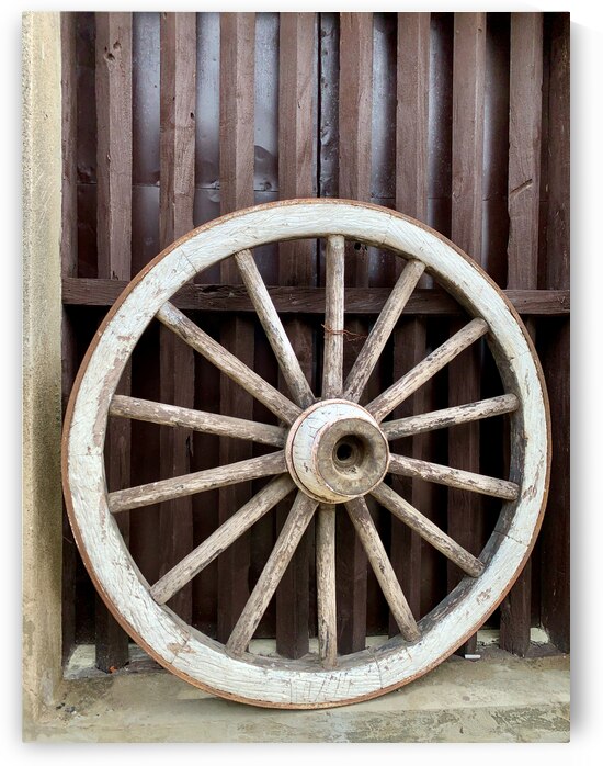 The Wooden Wheel by Jimmy Roy Photos