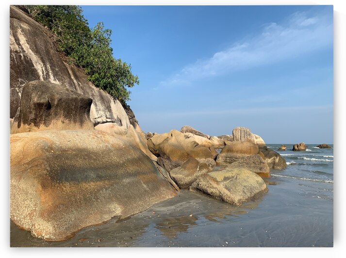 Rocks on the Beach by Jimmy Roy Photos