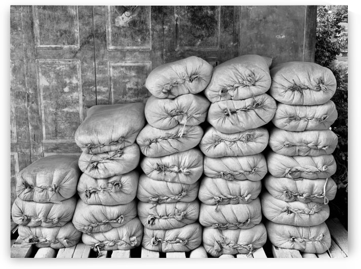 BW Bag Stacks by Jimmy Roy Photos