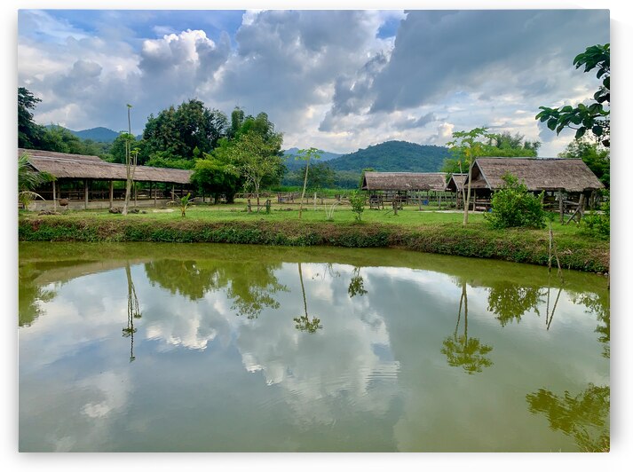 Farm Reflection on the Lake by Jimmy Roy Photos