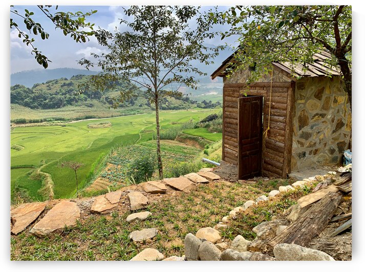 Little House by the Rice Fields by Jimmy Roy Photos