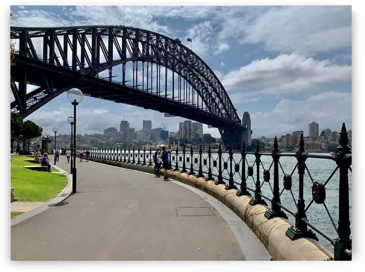 Road to Sydney Harbour Bridge by Jimmy Roy Photos