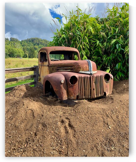 Old Truck Frame by Jimmy Roy Photos