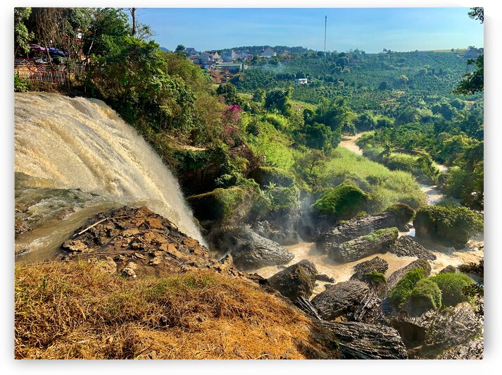 Elephant Waterfall Vietnam by Jimmy Roy Photos