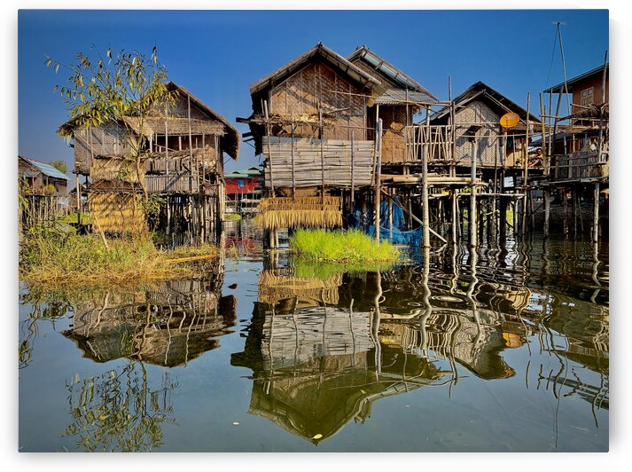 Inle Lake Reflections by Jimmy Roy Photos