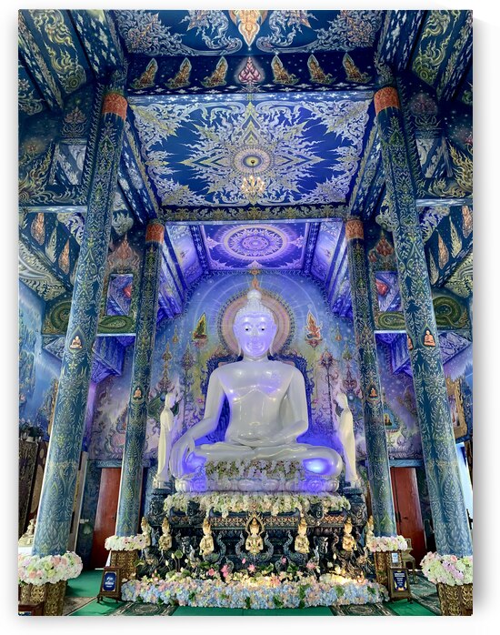 Wat Rong Suea Ten Blue Temple 3 by Jimmy Roy Photos