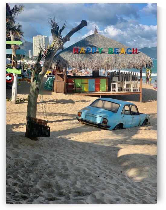 Car in the Sand by Jimmy Roy Photos
