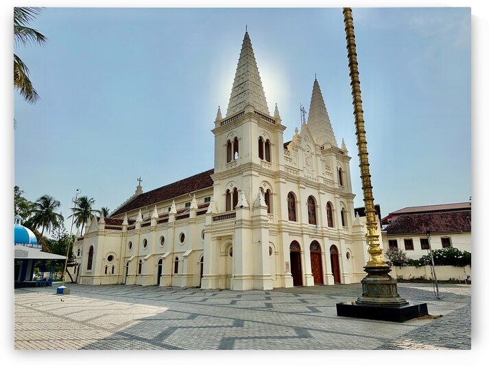 Santa Cruz Cathedral Basilica Fort Kochi 1 by Jimmy Roy Photos