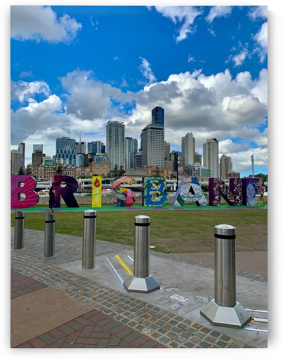 Brisbane Sign by Jimmy Roy Photos