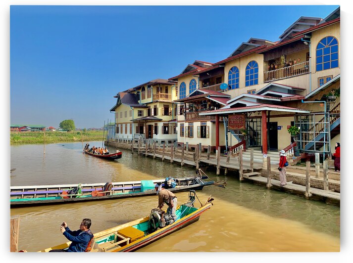 Inle Lake Shops by Jimmy Roy Photos