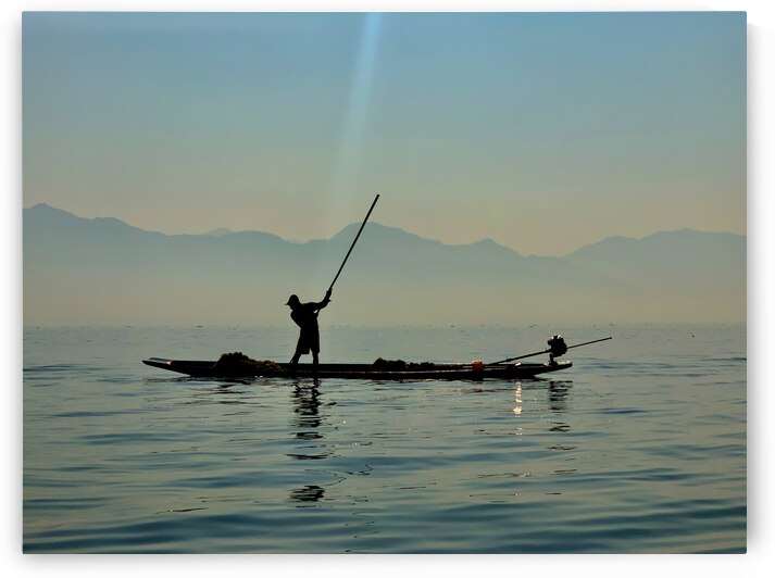 Inle Lake Fisherman 2 in Myanmar by Jimmy Roy Photos