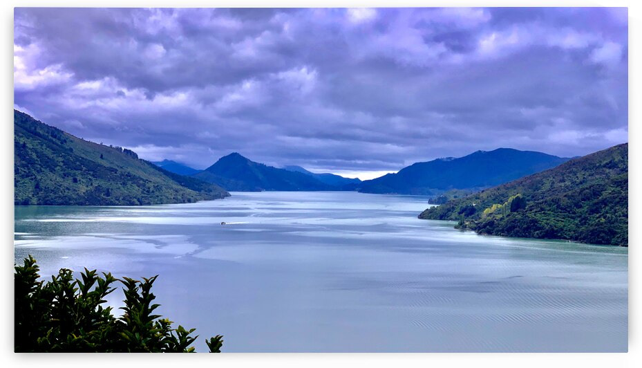 Grey Sky Over the Lake by Jimmy Roy Photos
