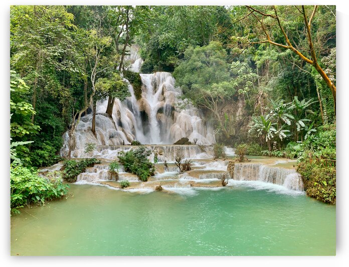 Kuang Si Waterfalls 2 by Jimmy Roy Photos