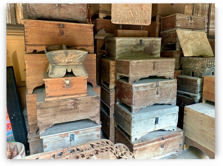 Many Wooden Boxes by Jimmy Roy Photos