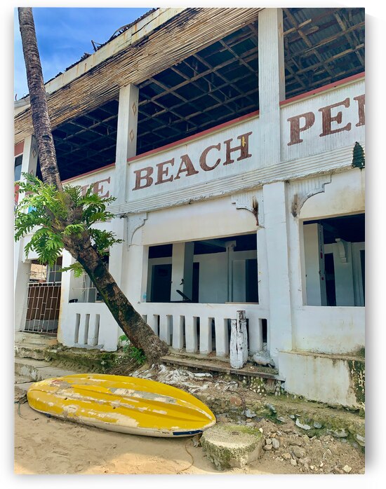 White Beach Building by Jimmy Roy Photos