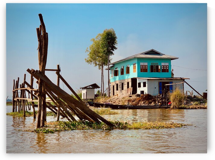 Inle Lake House by Jimmy Roy Photos