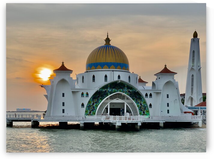 Masjid Selat Mosque In Melaka 1 by Jimmy Roy Photos