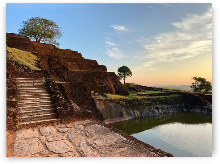 Sunrise on Top of Sigiriya Sri Lanka 1 by Jimmy Roy Photos