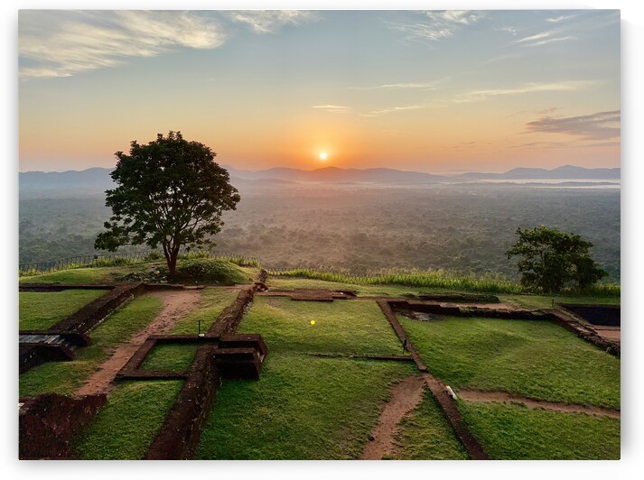 Sunrise on Top of Sigiriya Sri Lanka 6 by Jimmy Roy Photos