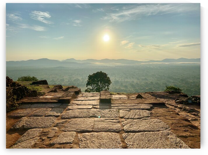 Sunrise on Top of Sigiriya Sri Lanka 11 by Jimmy Roy Photos