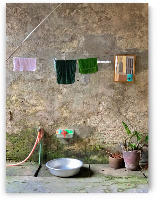 Bathroom Wall by Jimmy Roy Photos