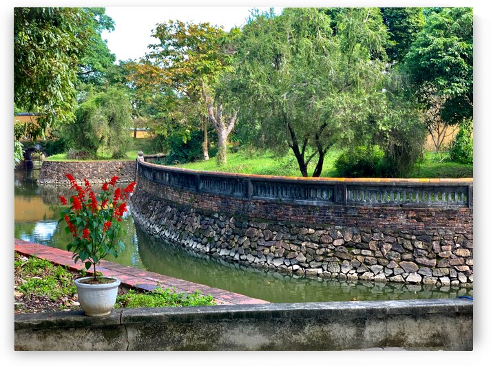 Fortified Red Flowers by Jimmy Roy Photos