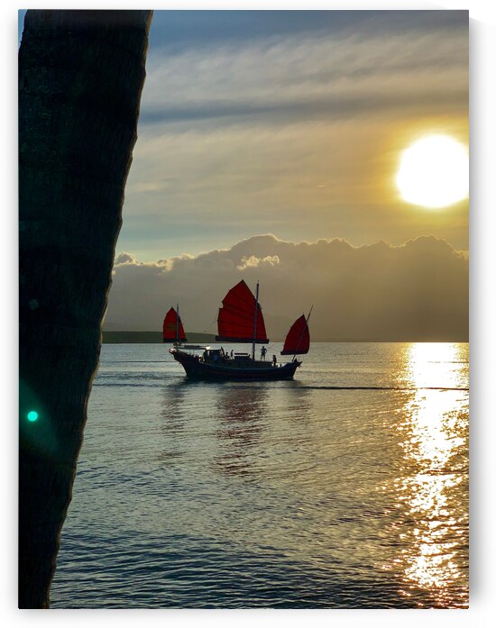 Special Boat When the Sun comes Down by Jimmy Roy Photos